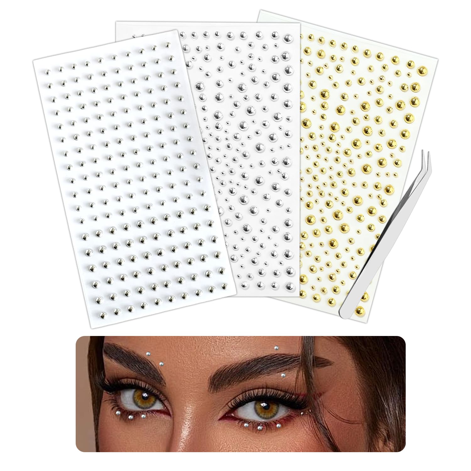 Body Jewelry Piercing - Face Body Ring Stickers Self Adhesive