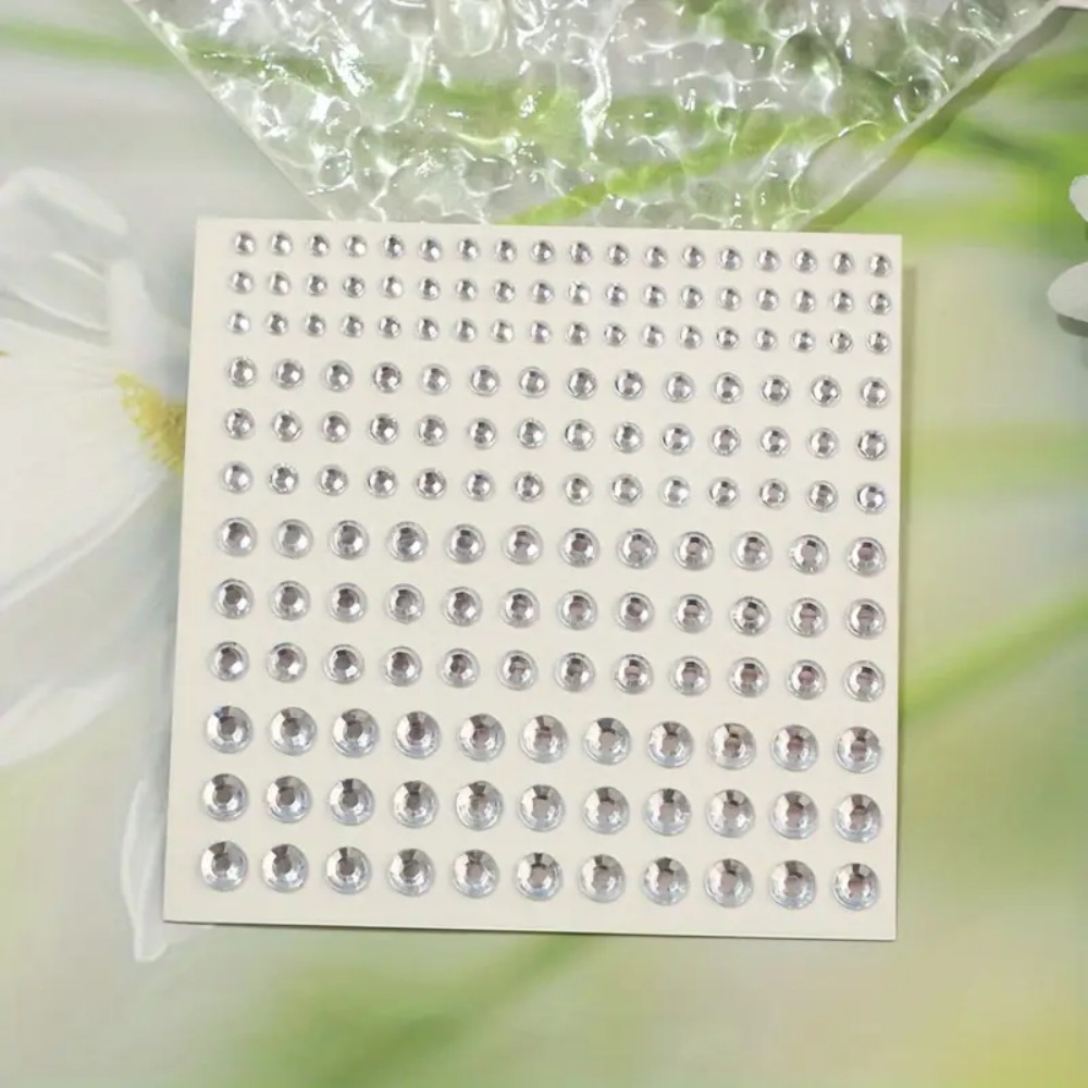 165pcs Self-Adhesive Rhineston - Body Jewelry Piercing recension och pris