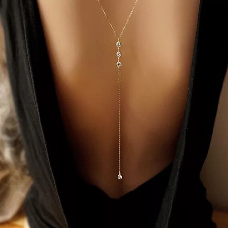 New Rhinestone Sexy Women's Ba - Body Jewelry For You recension och pris