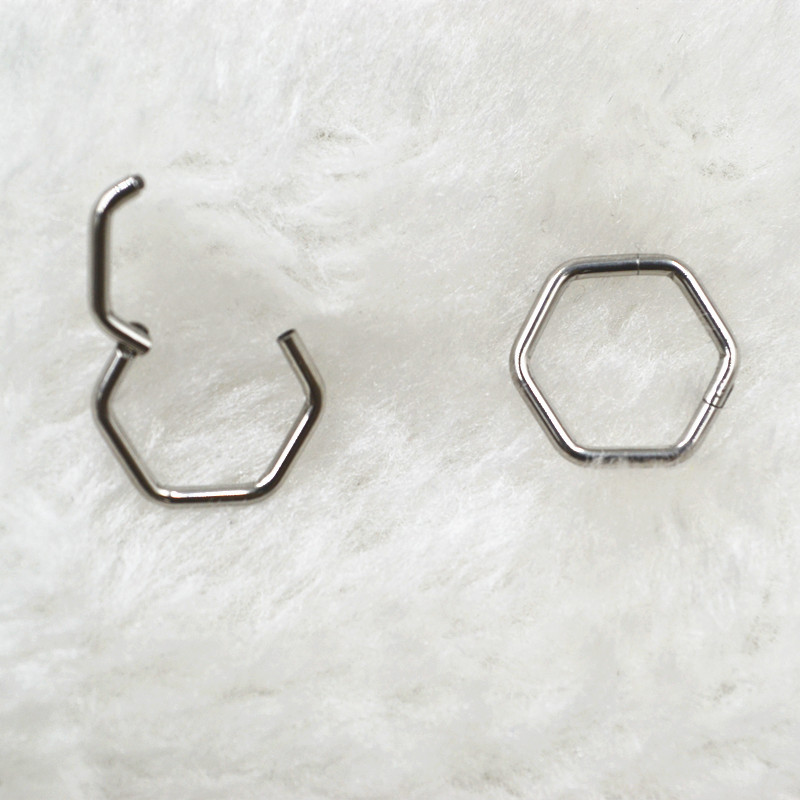 50pcs/Lot 316L Surgical Steel  - Clicker Ring Seamless recension och pris