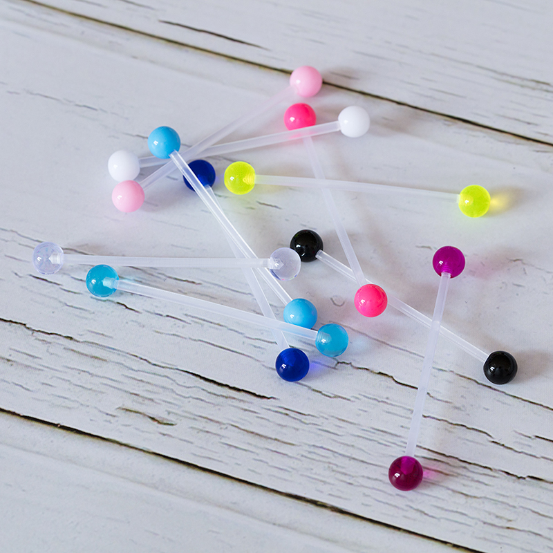 10-50pcs Acrylic Cartilage Ear - Body Jewelry Implants recension och pris