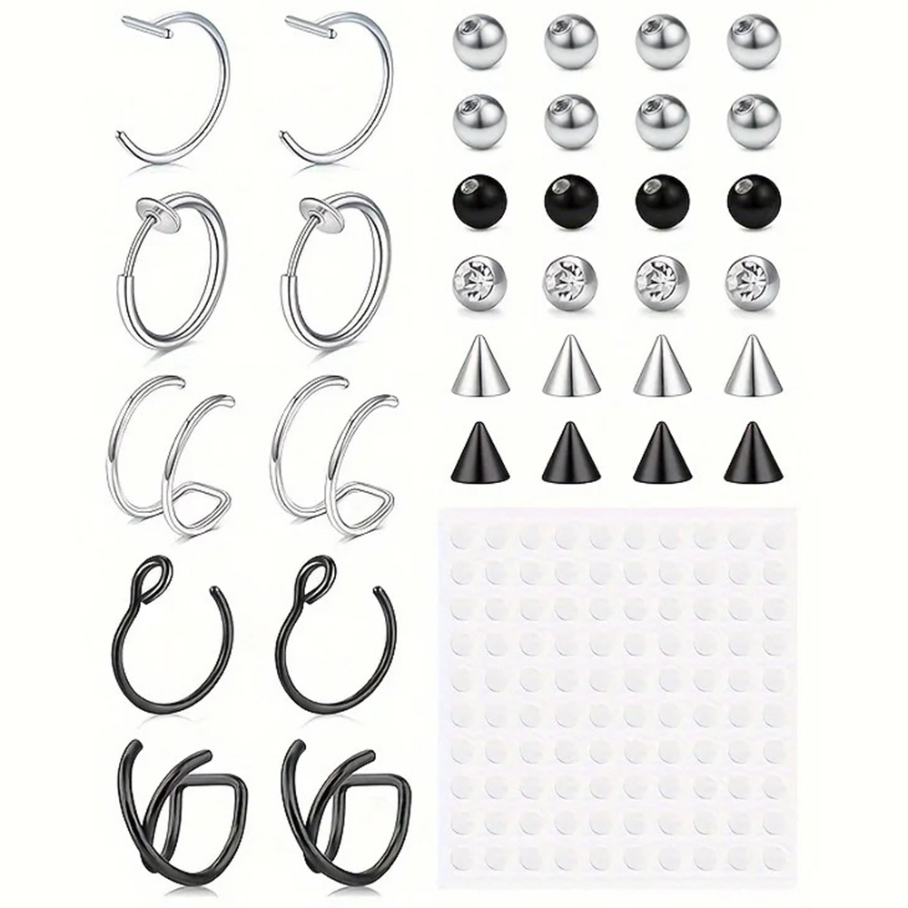 Fake Piercings Fake Lip Ring F - Body Jewelry Piercing recension och pris