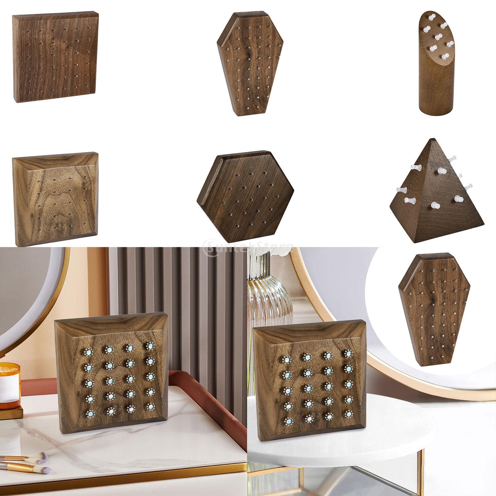 Piercing Jewelry Stand Wood Ea - Body Jewelry Display Case recension och pris