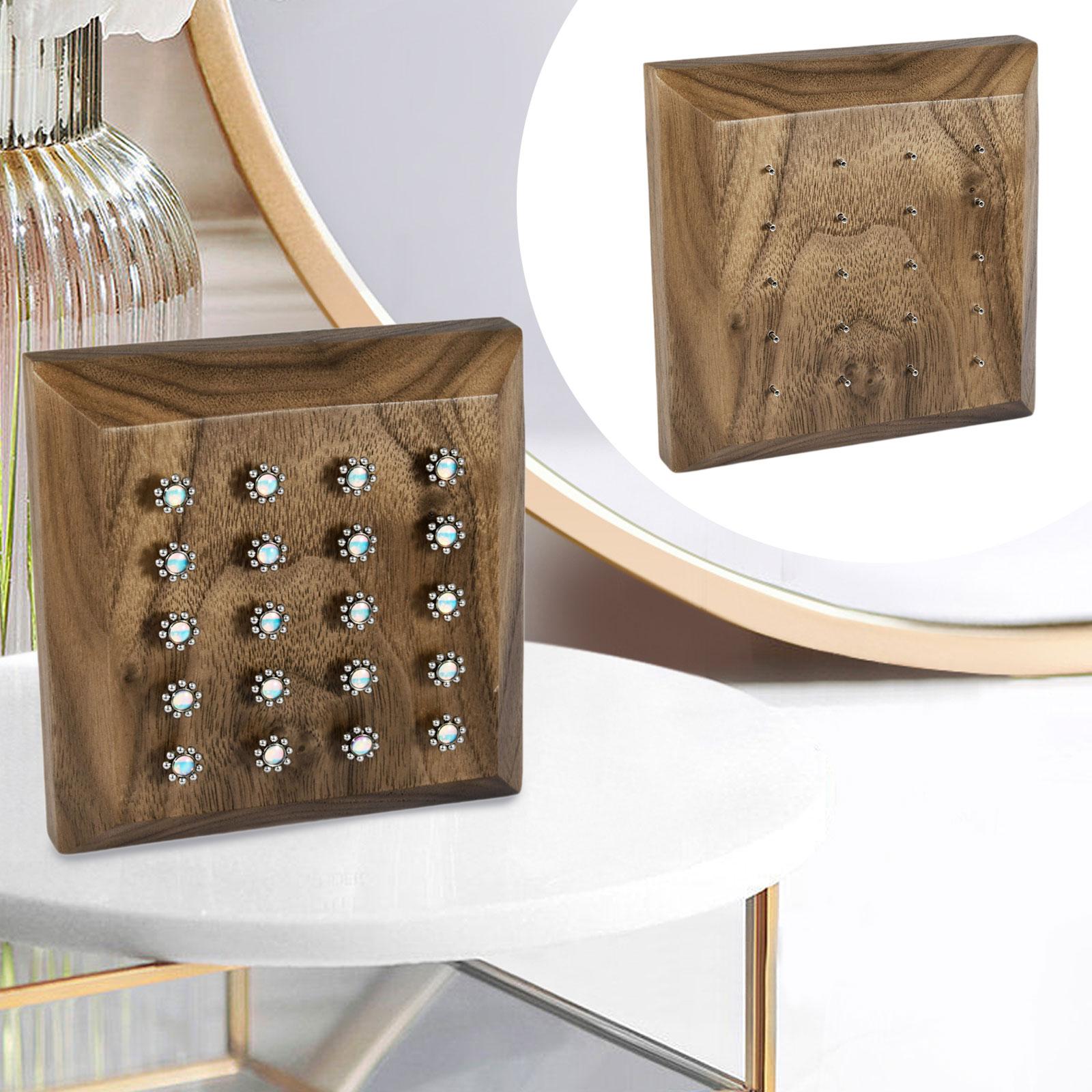 Piercing Jewelry Stand Wood Ea - Body Jewelry Display Case recension och pris