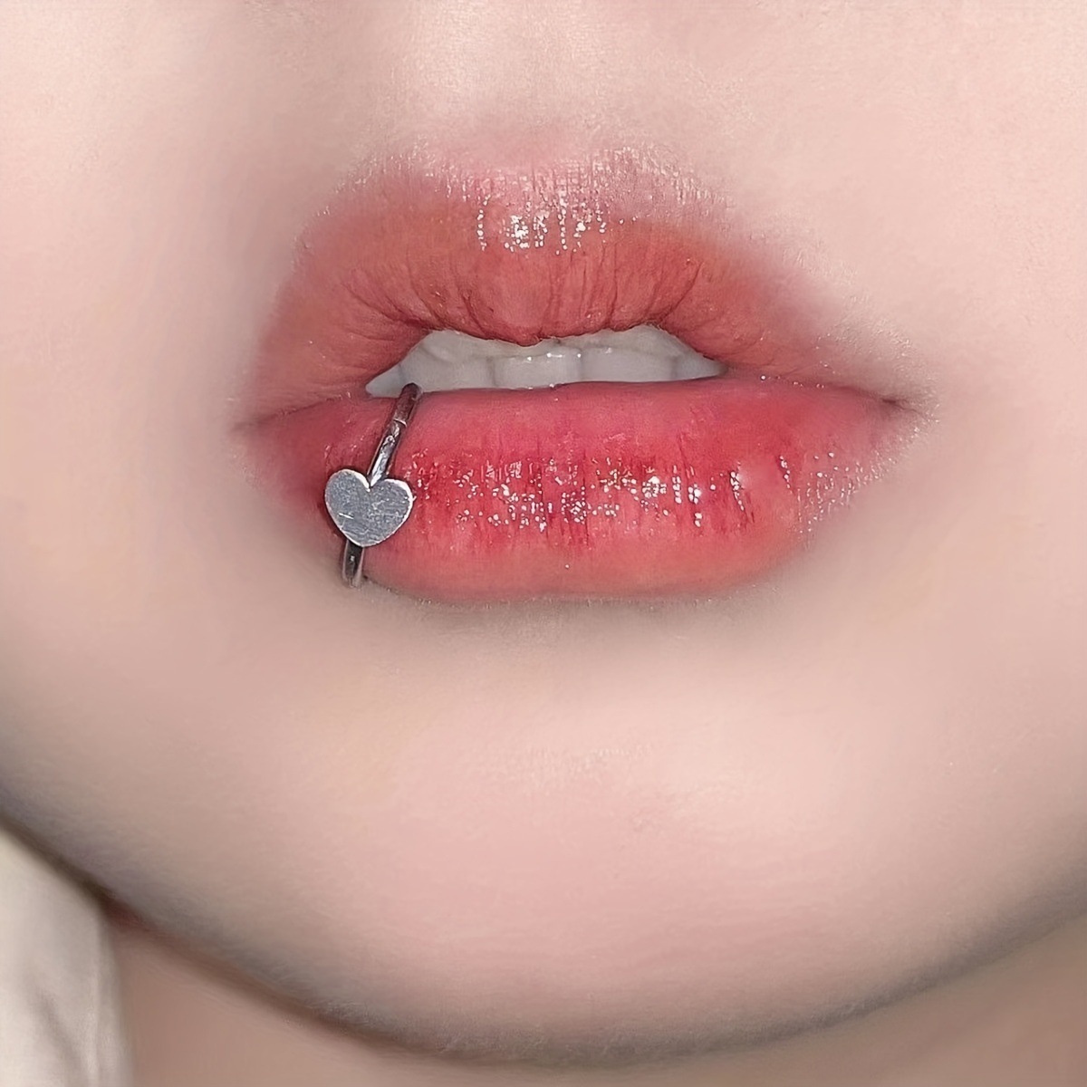 1pc Cross Hoop Lip Rings Nose  - Body Jewelry Implants recension och pris