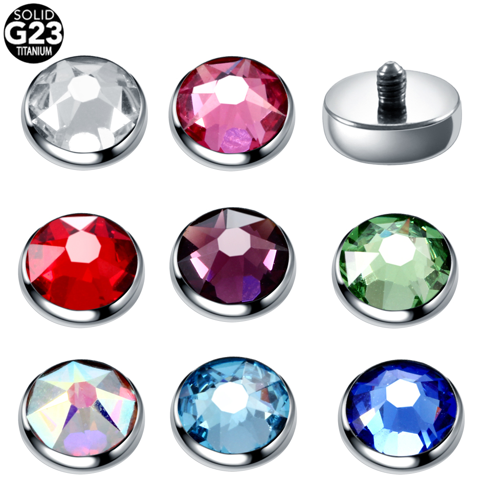 1PC G23 Titanium Dermal Anchor - Body Jewelry Implants recension och pris