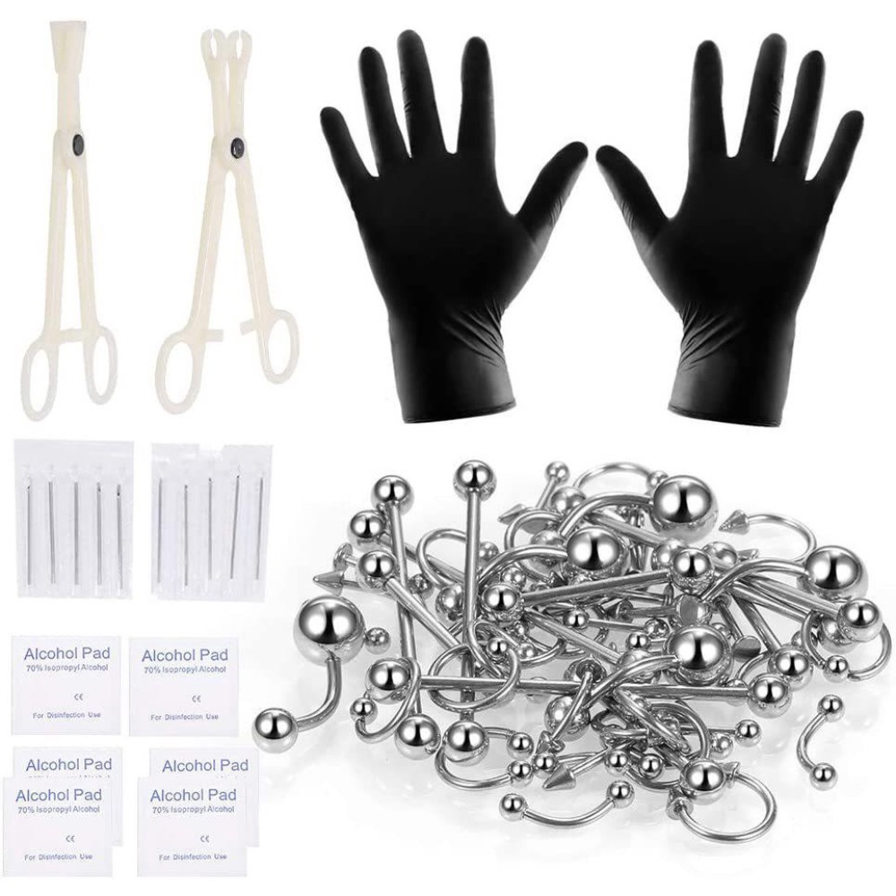 150/140/85/70/42Pcs Body Pierc - Body Jewelry Piercing recension och pris