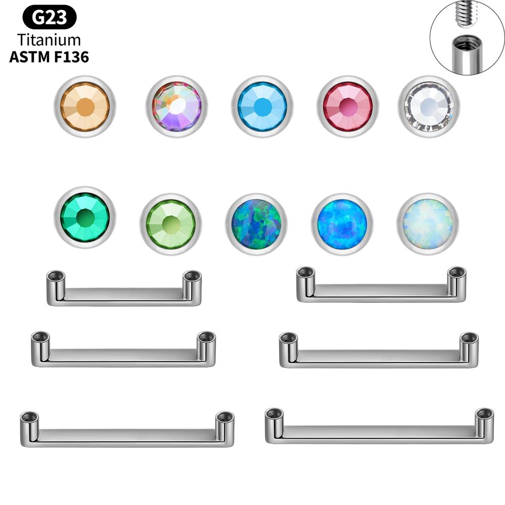ASTM F136 Titanium Dermal Anch - Body Jewelry Implants recension och pris