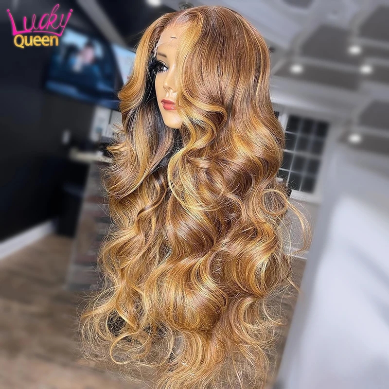 Honey Blonde Body Wave 13X4 HD - Body Jewelry Underwear recension och pris