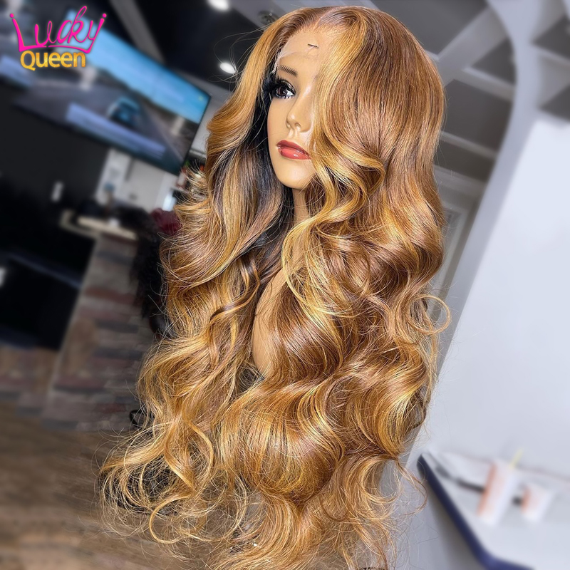 Honey Blonde Body Wave 13X4 HD - Body Jewelry Underwear recension och pris