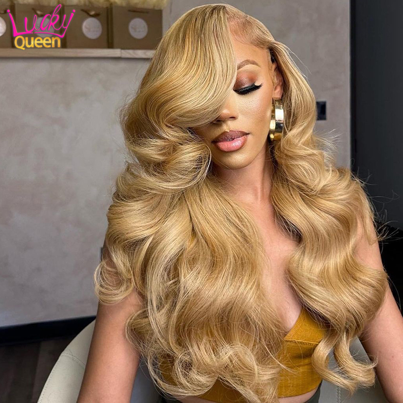 Honey Blonde Body Wave 13X4 HD - Body Jewelry Underwear recension och pris