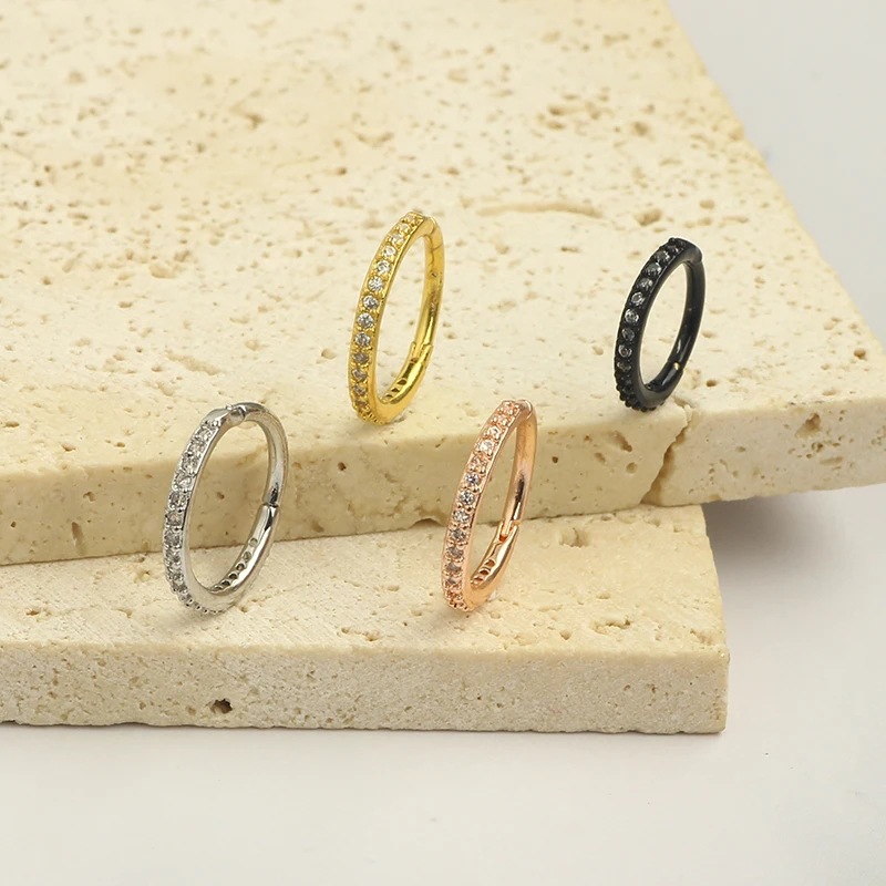 New Stainless Steel Nose Ring  - Clicker Ring Seamless recension och pris