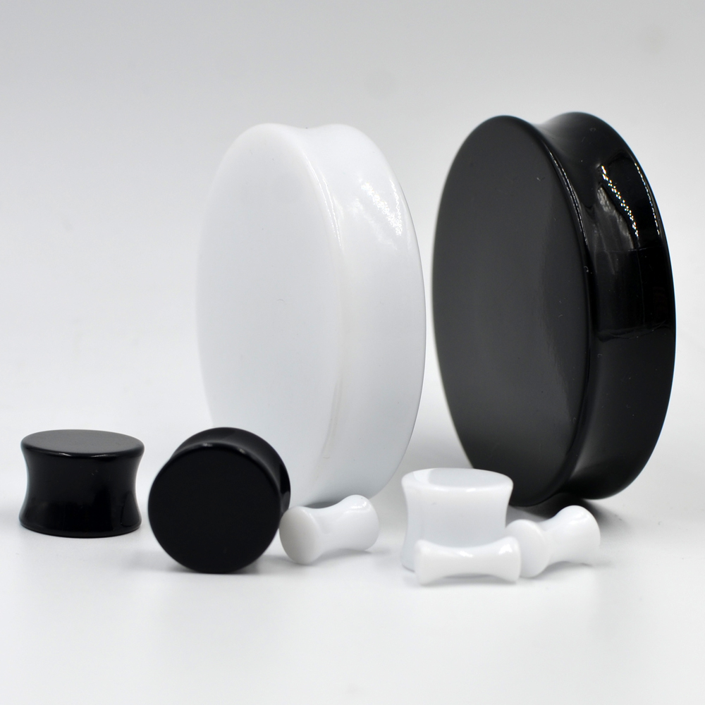 1 Pair 3mm-50mm Big Size Solid - Body Jewelry Ear Plugs recension och pris