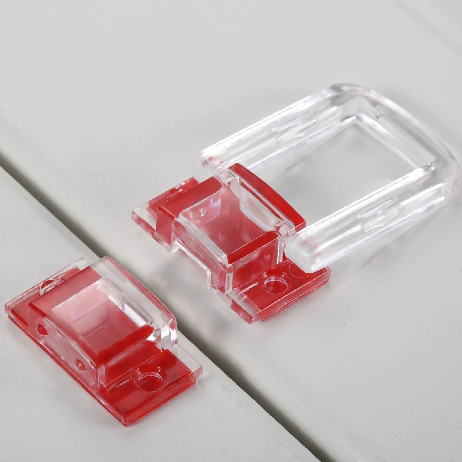 1set Self-adhesive Acrylic Loc - Body Jewelry Display Case recension och pris