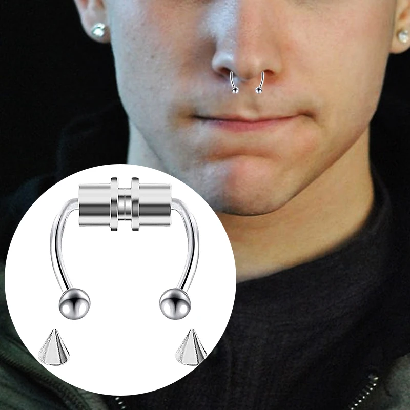 Fake Piercing Nose Ring Hoop S - Body Jewelry Piercing recension och pris