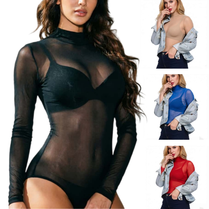 FREEAUCE NEW Long Sleeve One-p - Body Jewelry Underwear recension och pris