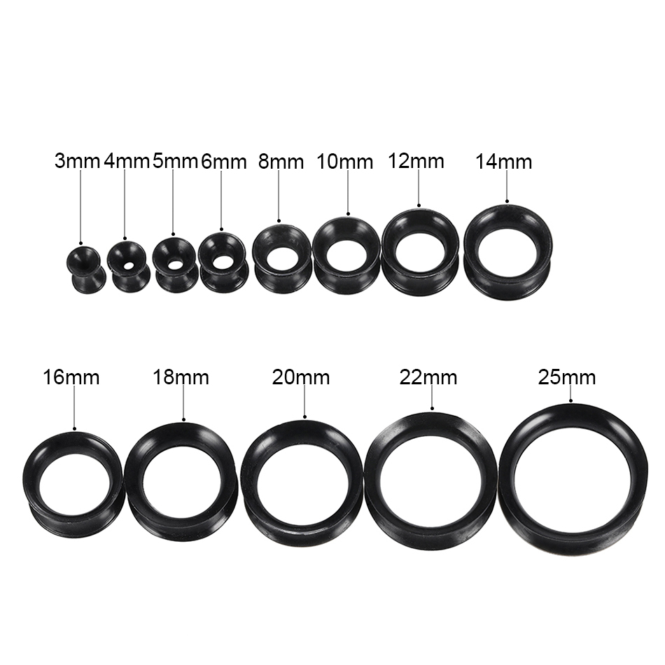 30pcs/lot Silicone Flexible Ea - Body Jewelry Ear Plugs recension och pris