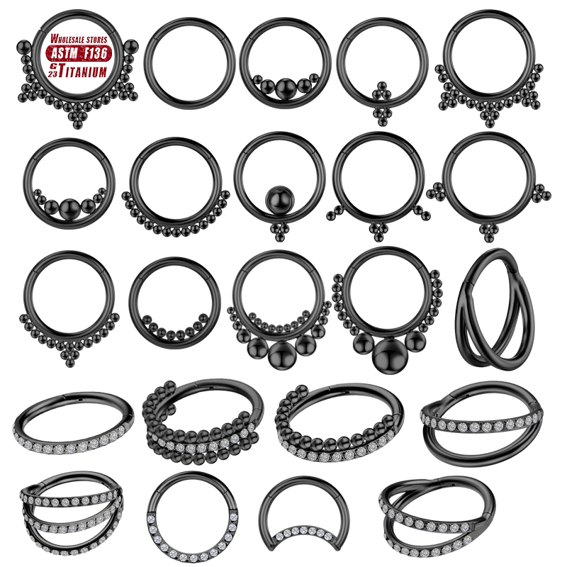 F136 Titanium Piercing Black N - Body Jewelry Implants recension och pris