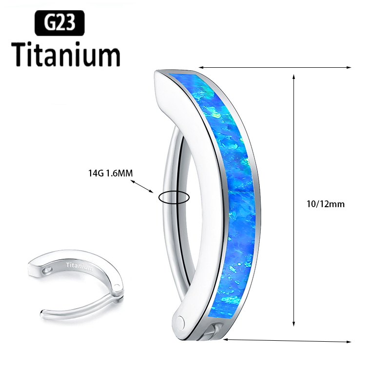 1PC 14G Implant Grade G23 Tita - Body Jewelry Implants recension och pris