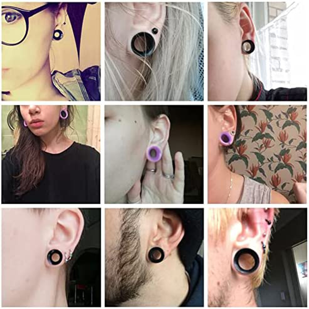 1 Pairs/4 Pairs Silicone Earpl - Body Jewelry Ear Plugs recension och pris