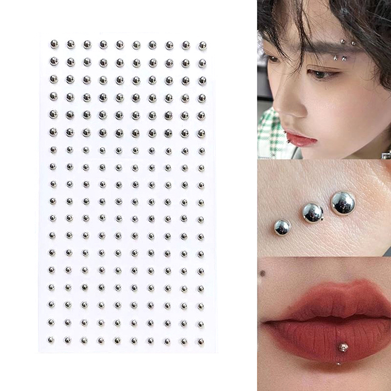 Diamond Sticker Fake Nose Stud - Body Jewelry Piercing recension och pris