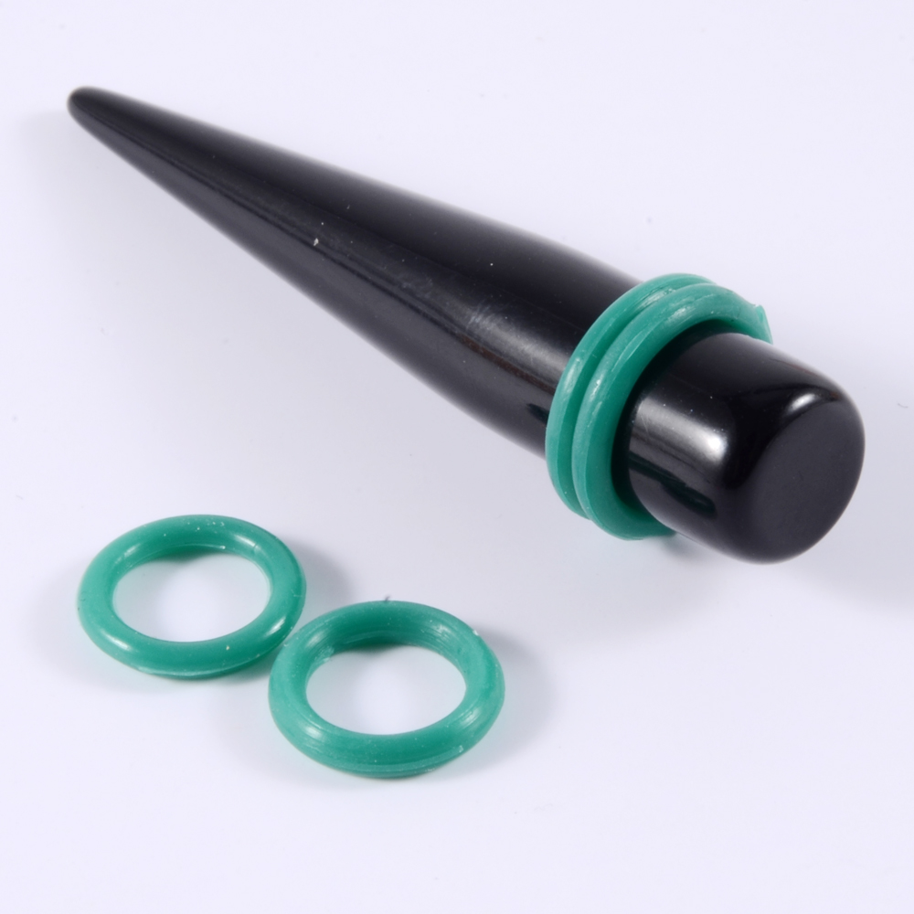 20pcs 1mm-22mm Rubber Ear Tape - Body Jewelry Ear Plugs recension och pris