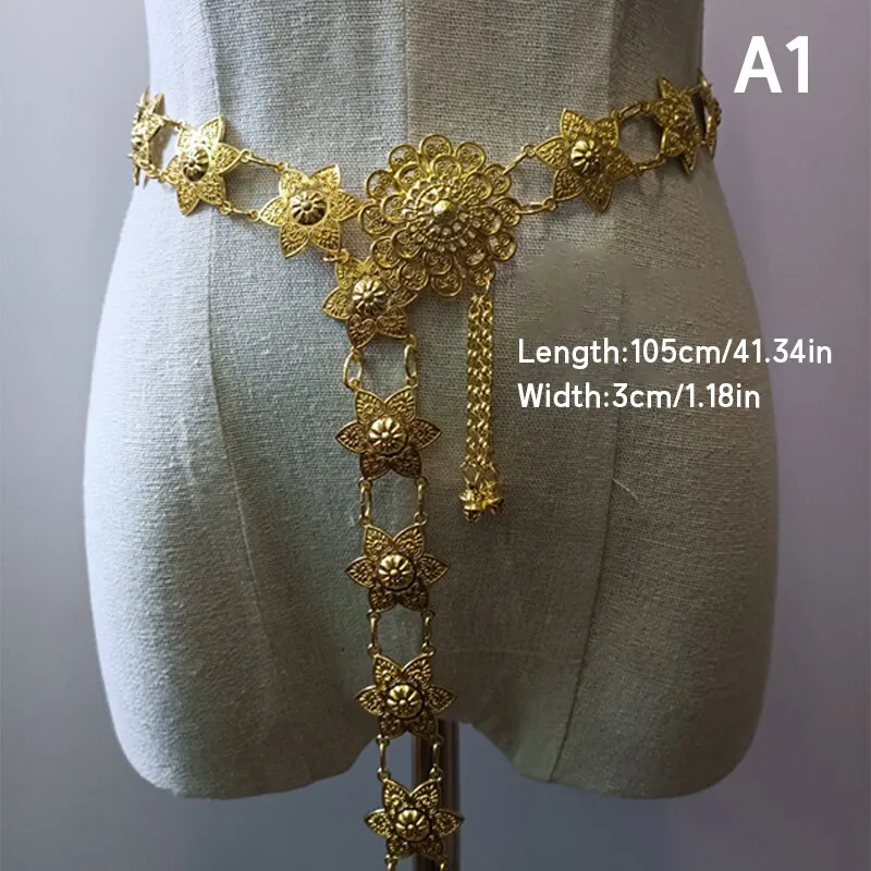1PC Metal Thailand Waist Chain - Body Jewelry Sale recension och pris