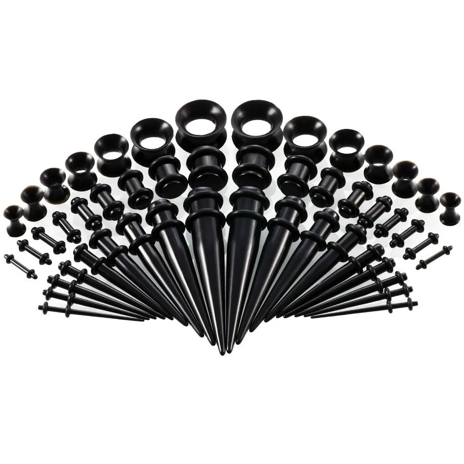 36/50pcs/Set Acrylic Ear Pierc - Body Jewelry Ear Plugs recension och pris