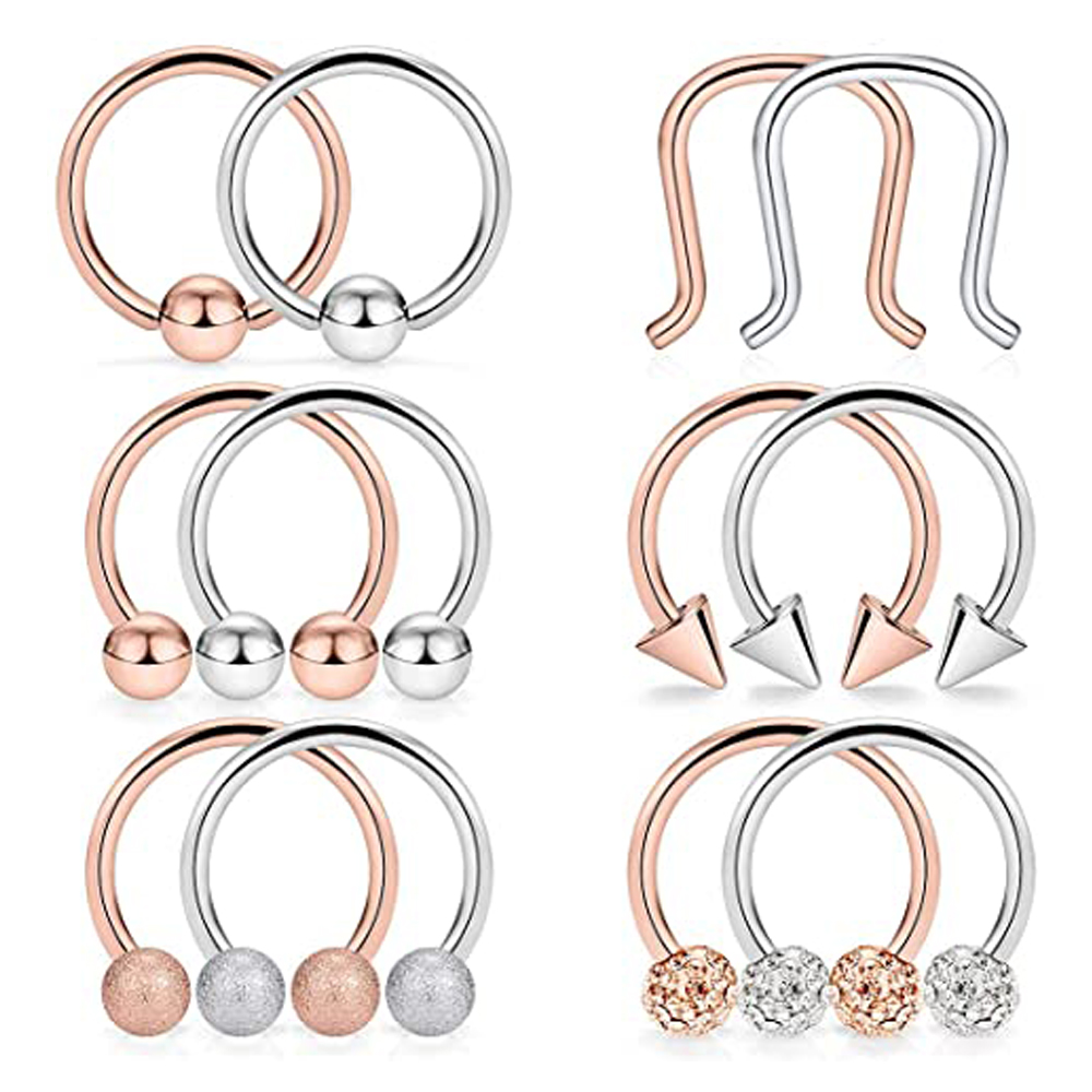Stainless Steel Hinged Seamles - Clicker Ring Seamless recension och pris